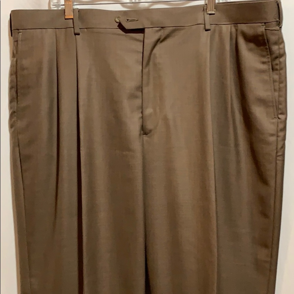 PERRY ELLIS AMERICA PANT 42/30 WARM COCOA LIKE NEW - Picture 1 of 5
